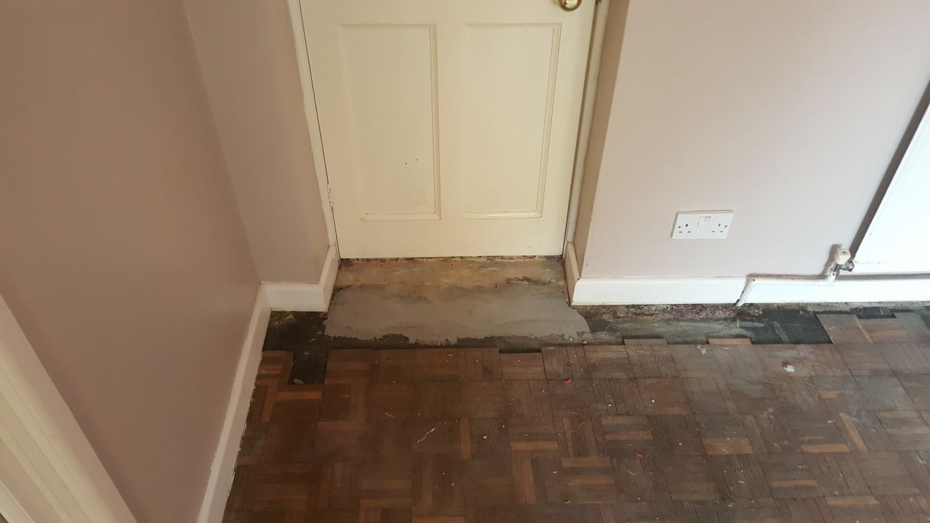 Oak Parquet Mosaic Restoration, Salisbury