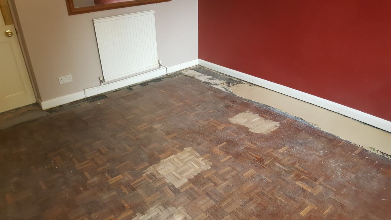 Oak Parquet Mosaic Restoration, Salisbury