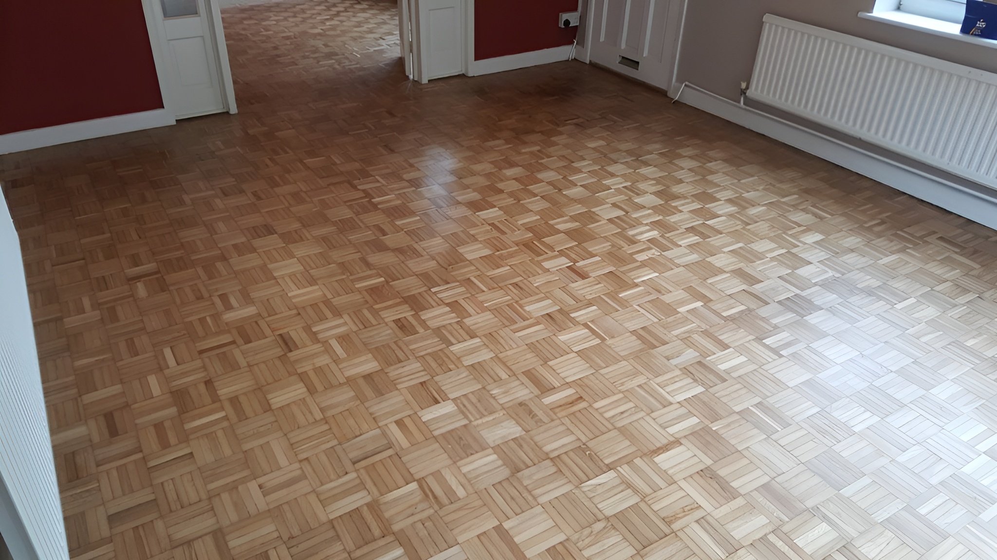 Oak Parquet Mosaic Restoration, Salisbury