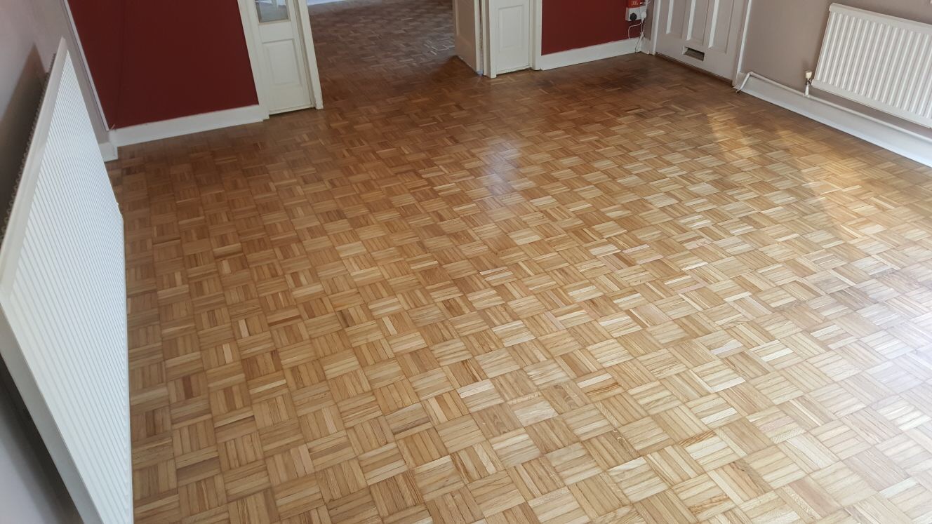 Oak Parquet Mosaic Restoration, Salisbury