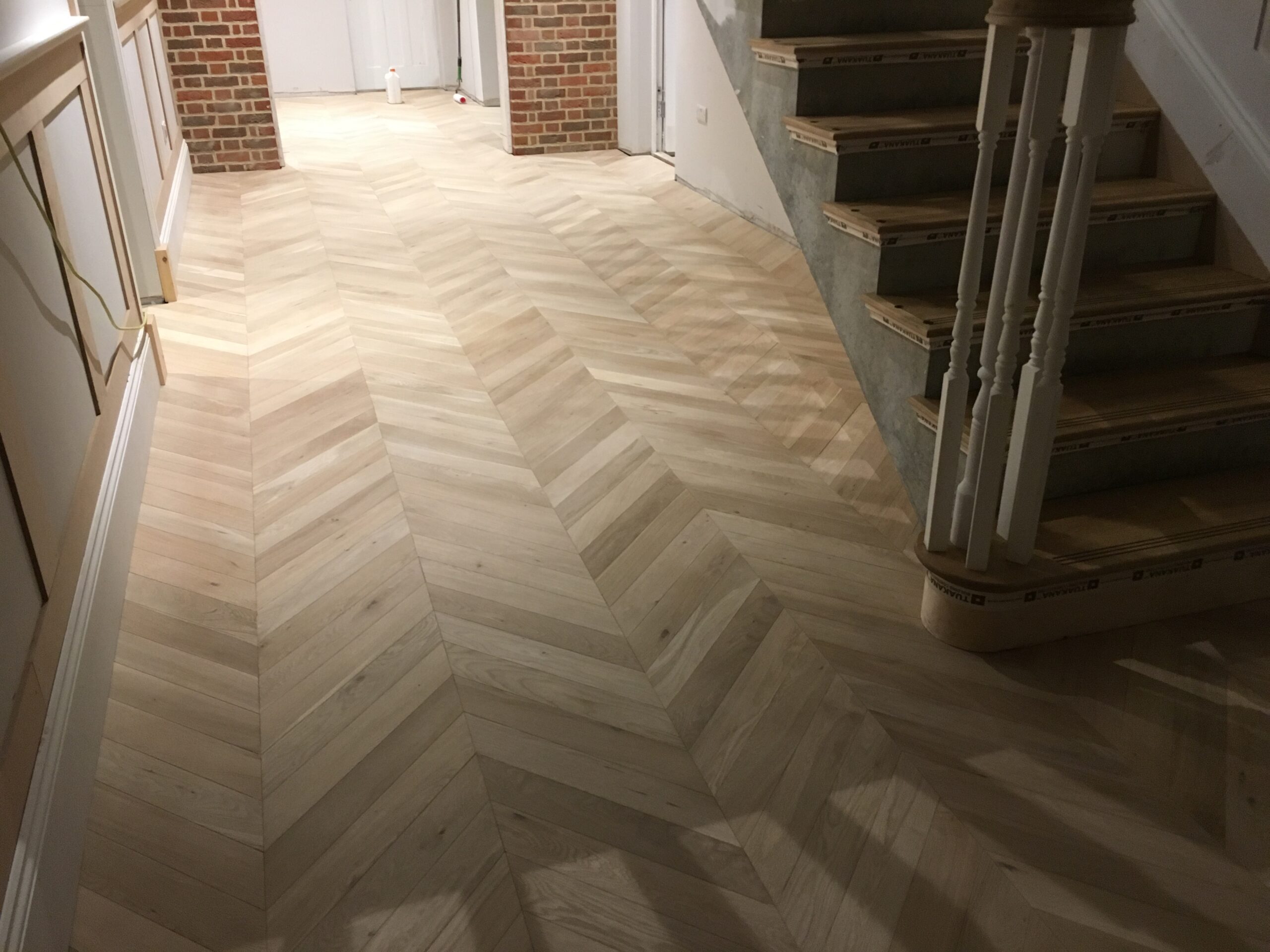Chevron Parquet Flooring Supplied, Fitted & Finished, Ringwood