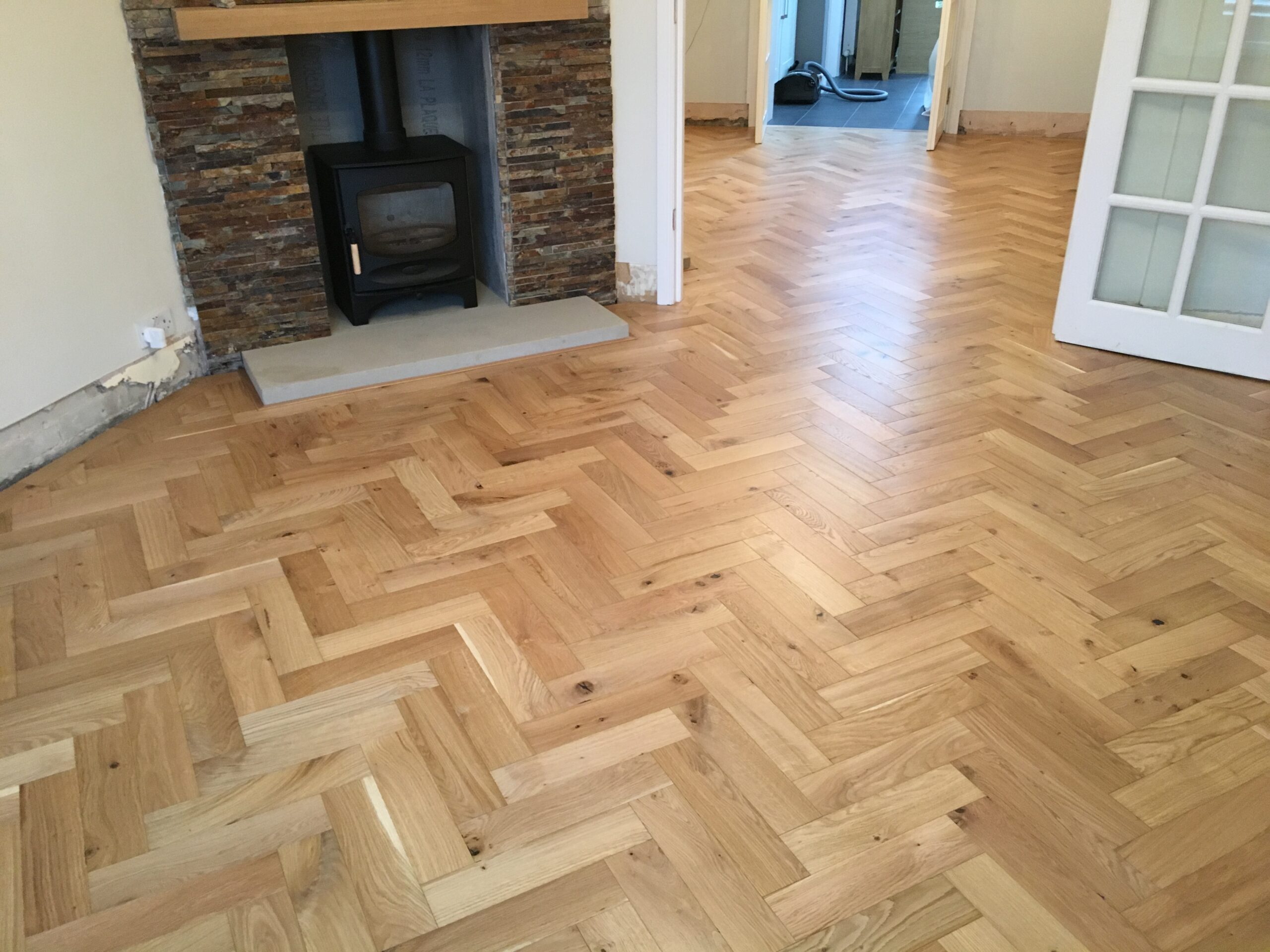 Rustic Oak Parquet Wood Flooring Supplied & Fitted, Southampton