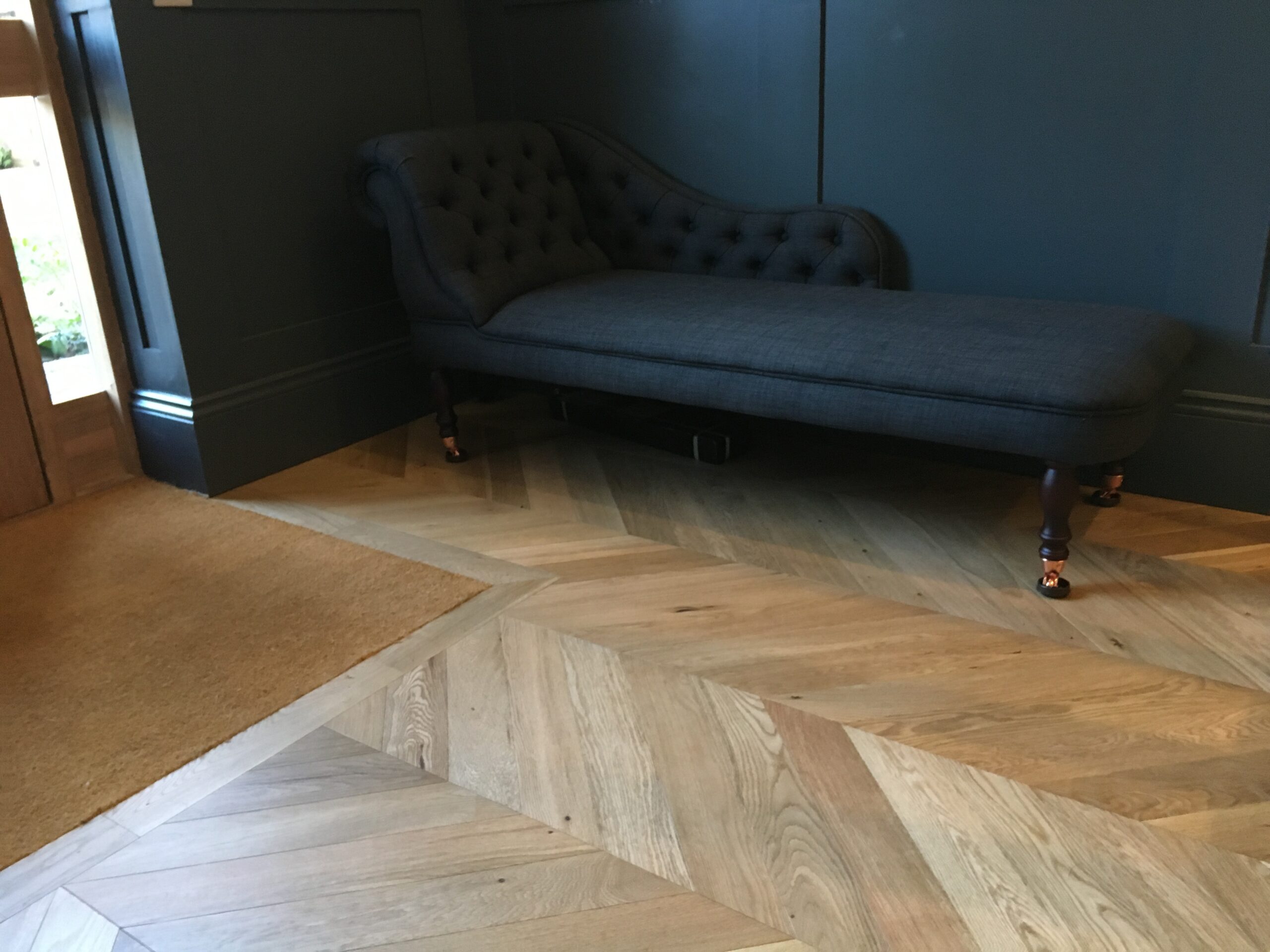 Chevron Parquet Flooring Supplied, Fitted & Finished, Ringwood