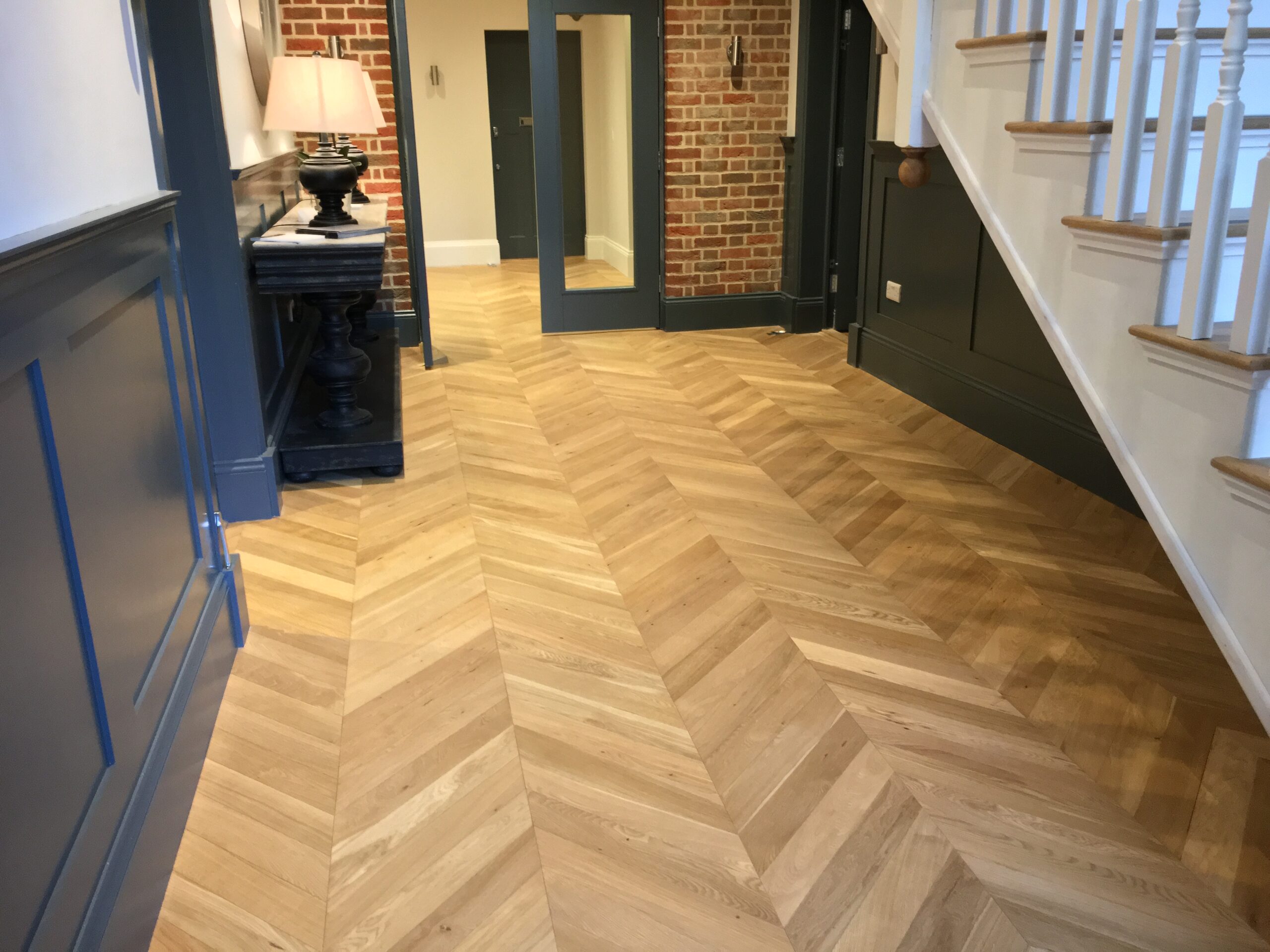 Chevron Parquet Flooring Supplied, Fitted & Finished, Ringwood