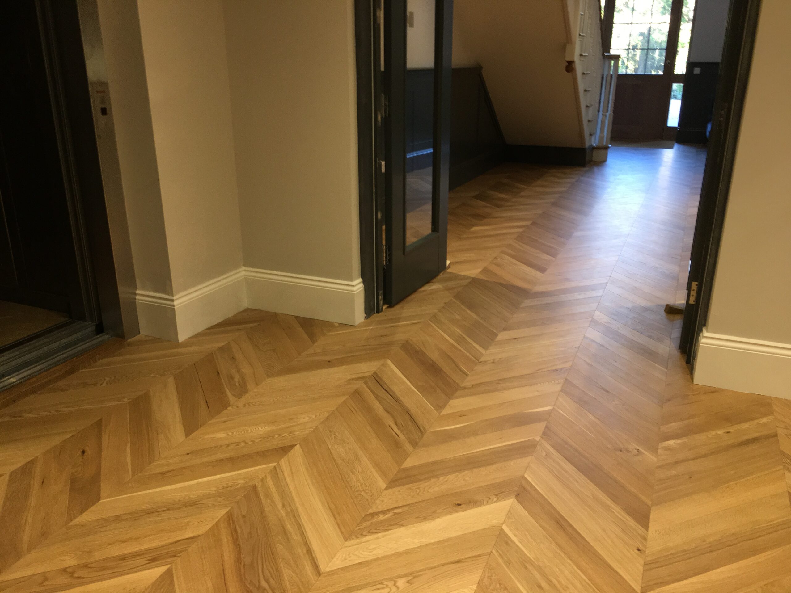 Chevron Parquet Flooring Supplied, Fitted & Finished, Ringwood