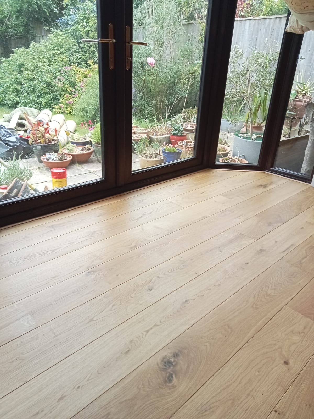Staki Natural Rustic Oak Plank Wood Flooring, Romsey