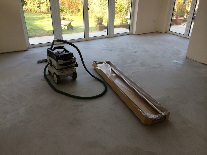 Prime oak wood floor installed in Downton, Salisbury