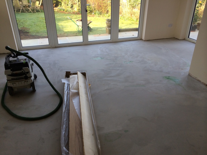 Prime oak wood floor installed in Downton, Salisbury
