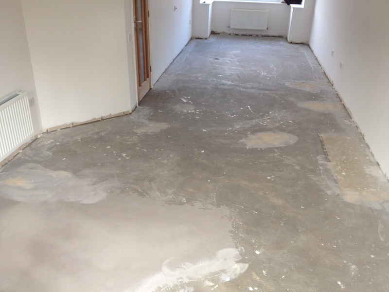 Rustic oak wooden floor fitted in Tisbury, Wiltshire