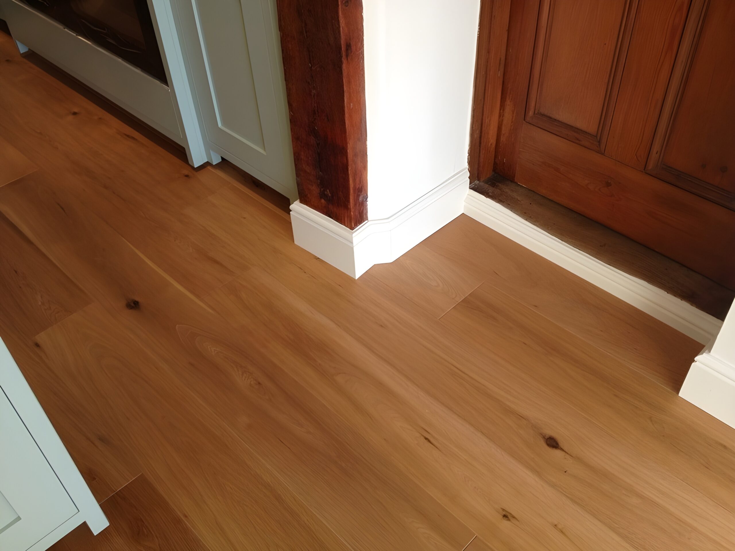 Installed Oak Engineered Plank Wood Flooring Stapleford, Salisbury
