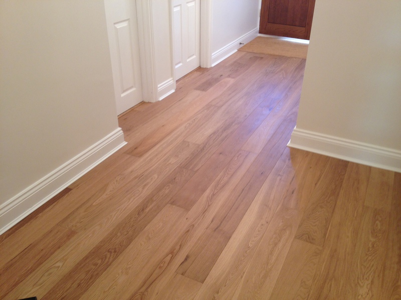 Oak wood flooring installed in warminster