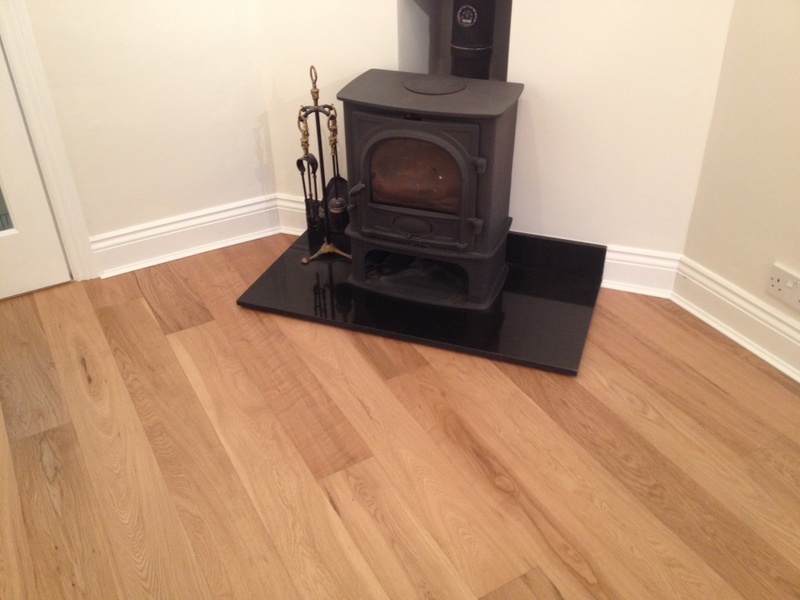 Oak wood flooring installed in warminster