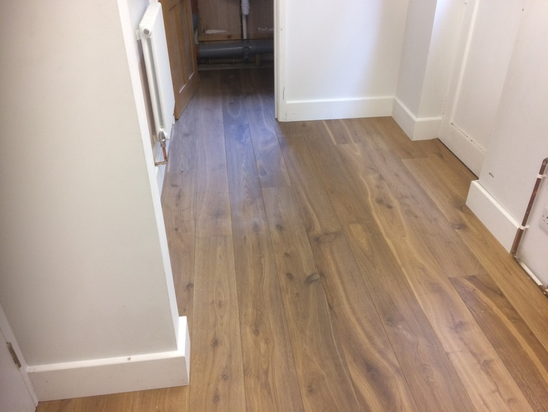 smoked dark oak flooring supplied and fitted in Salisbury