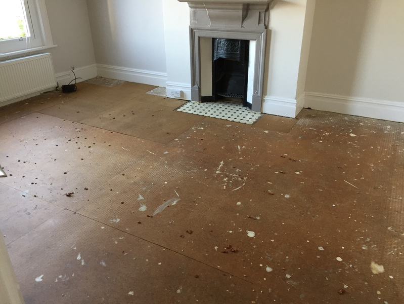 Supply and fit barn oak wood flooring wide oak planks in apartment in Bournemouth