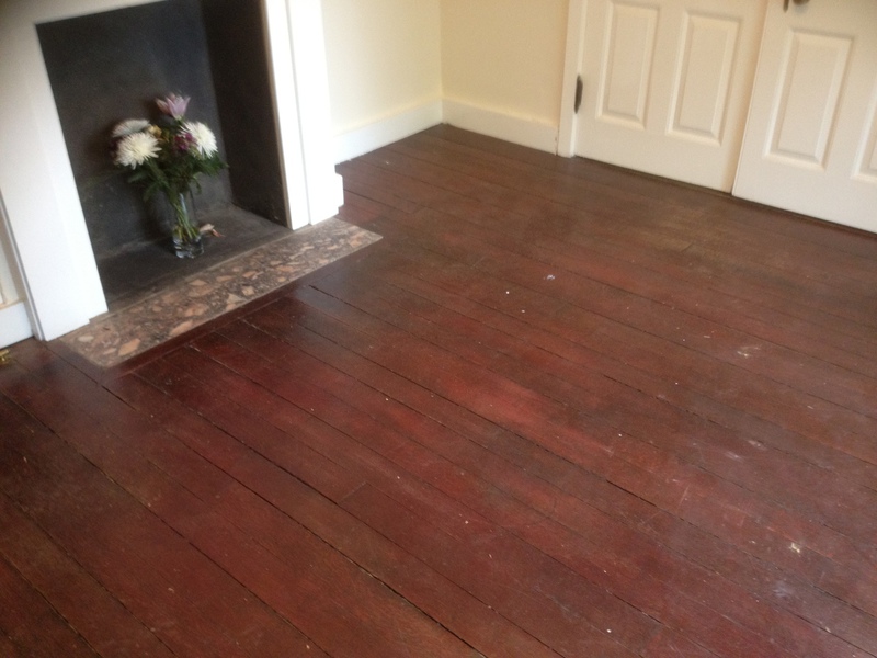 Floor sanding & sealing, solid oak strip flooring, southampton