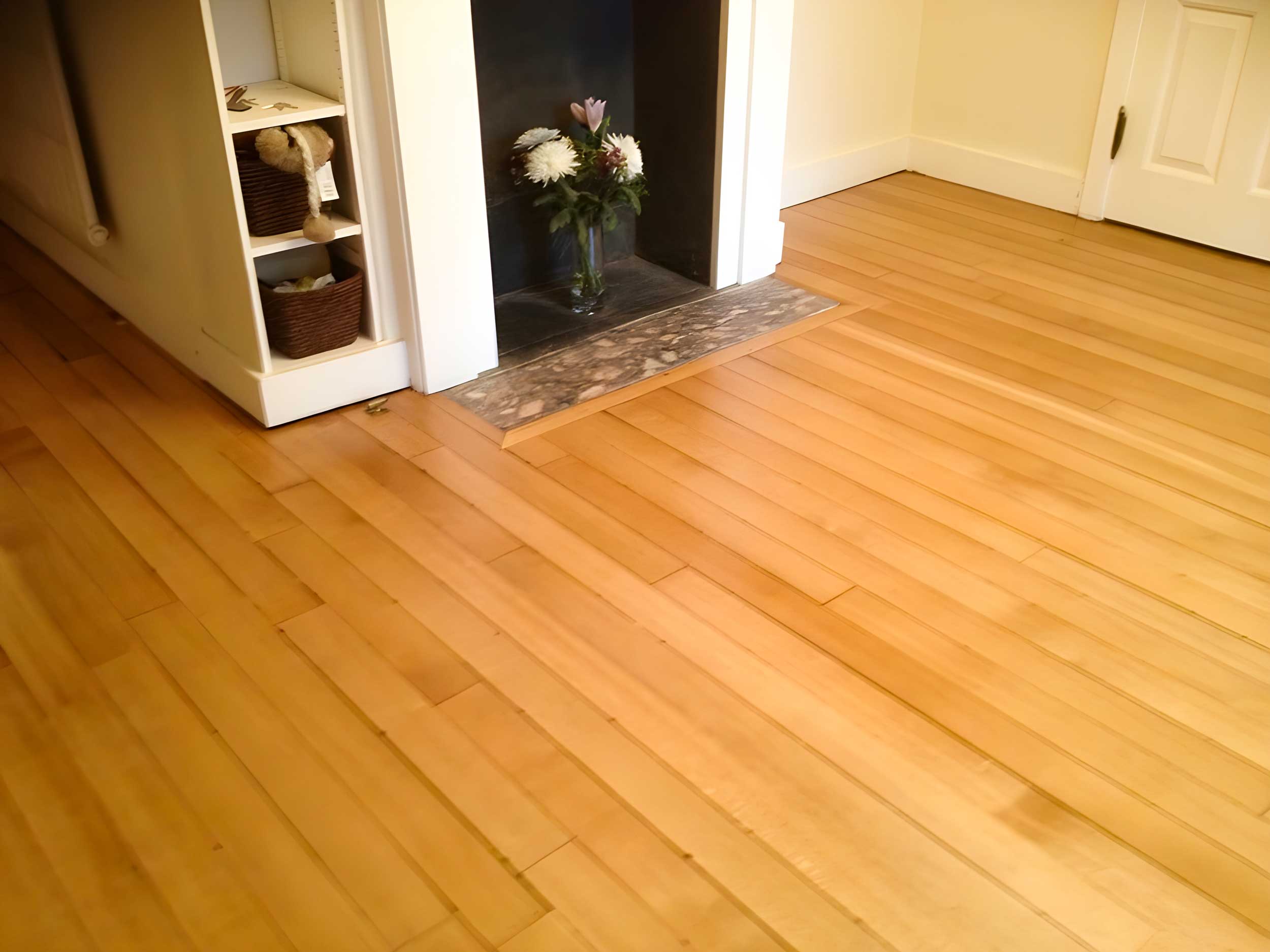 Floor sanding & sealing, solid oak strip flooring, southampton