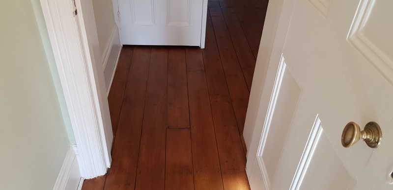 Sanding and sealing of stunning pine planks in southampton