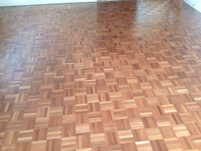 exotic hardwood mosaic parquet sanded & filled, blandford forum