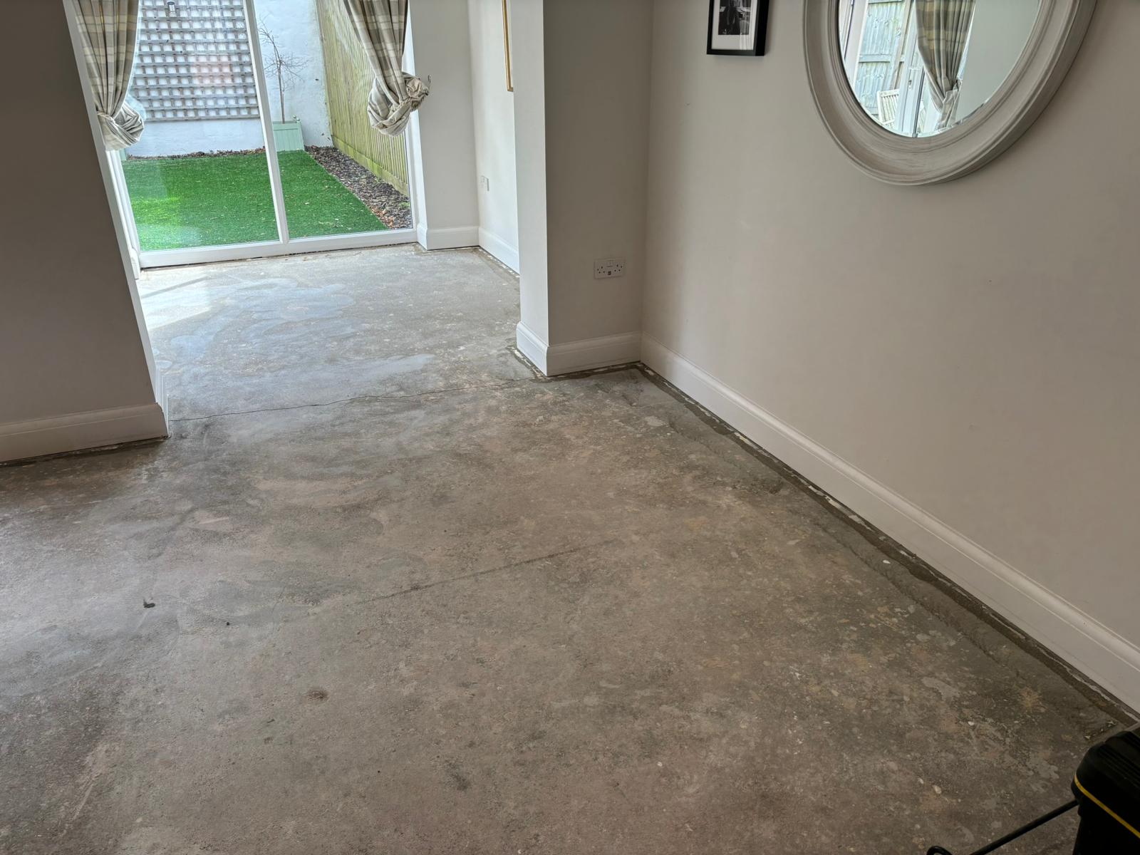 Brushed Herringbone Parquet Wood Floor Installed, Salisbury