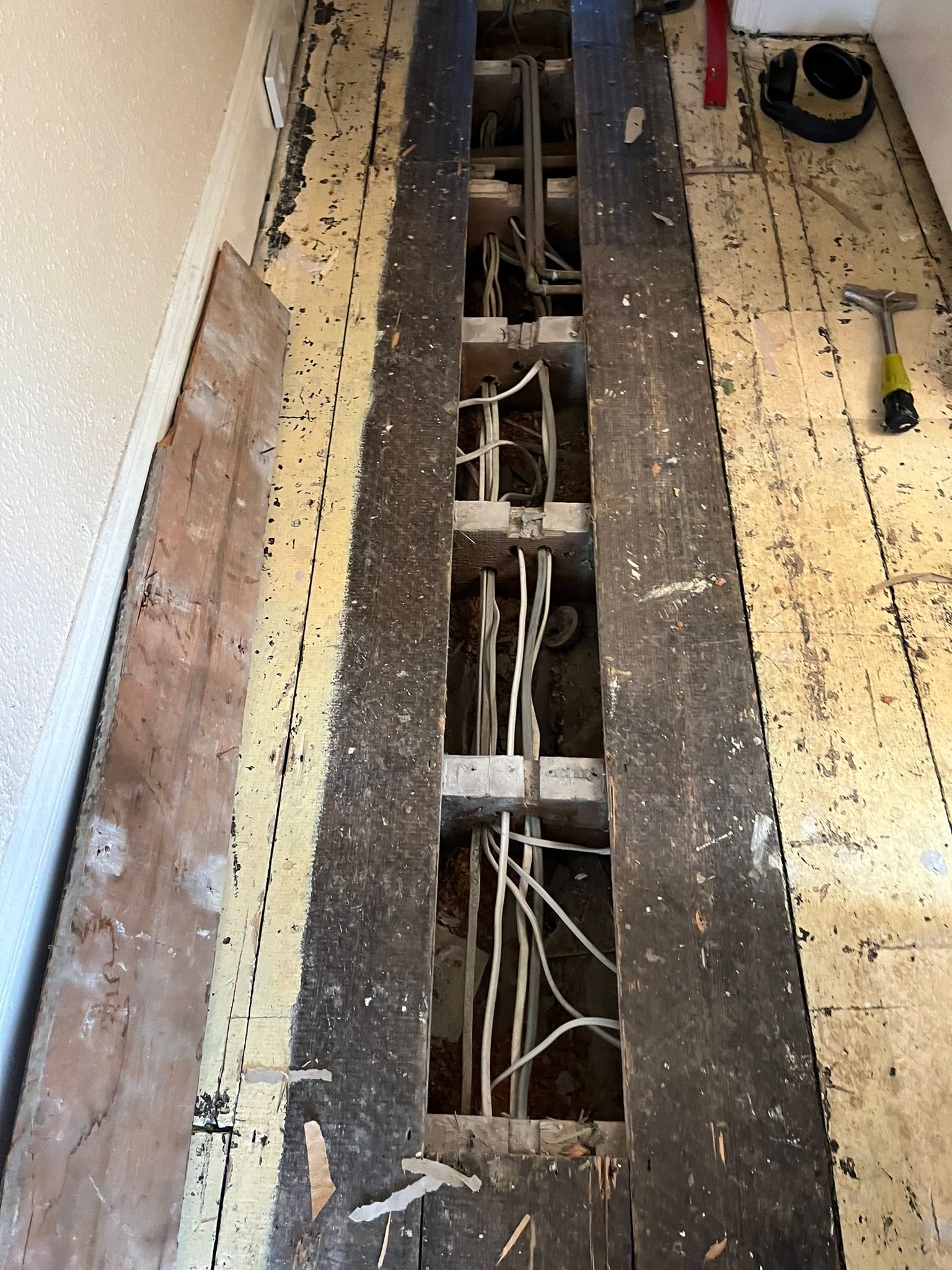 Original Pine Plank Wood Floor Sanding & Repairs, Salisbury