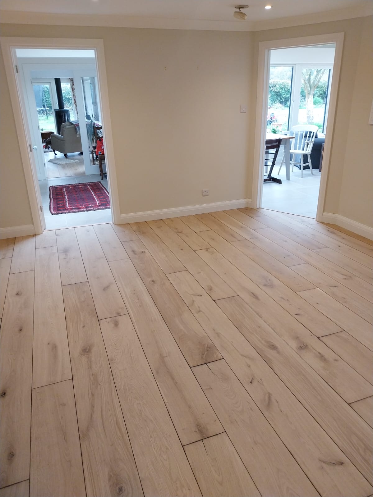 Charlbury Fired Oak Plank Wood Flooring Supply & Fit, Southampton
