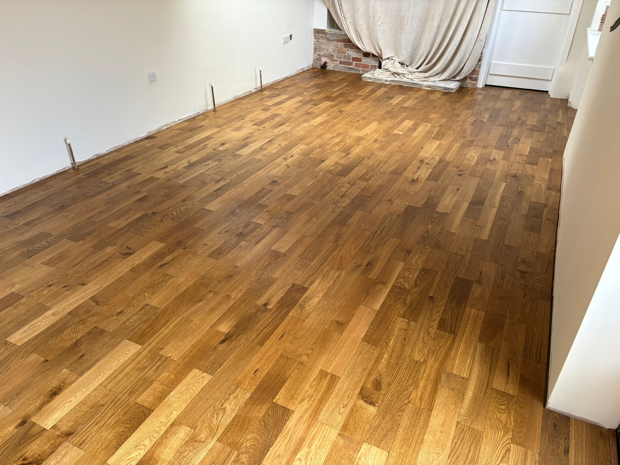 Supplied & Fitted Brick-Effect Parquet Flooring, Brockenhurst