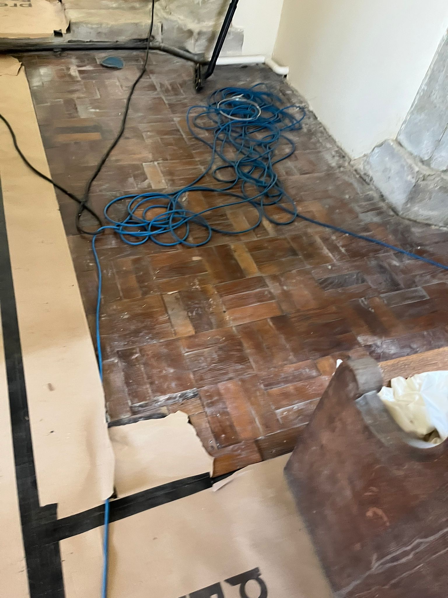 Church Wood Floor Sanded & Restored, St James’ Church, Ansty, Salisbury
