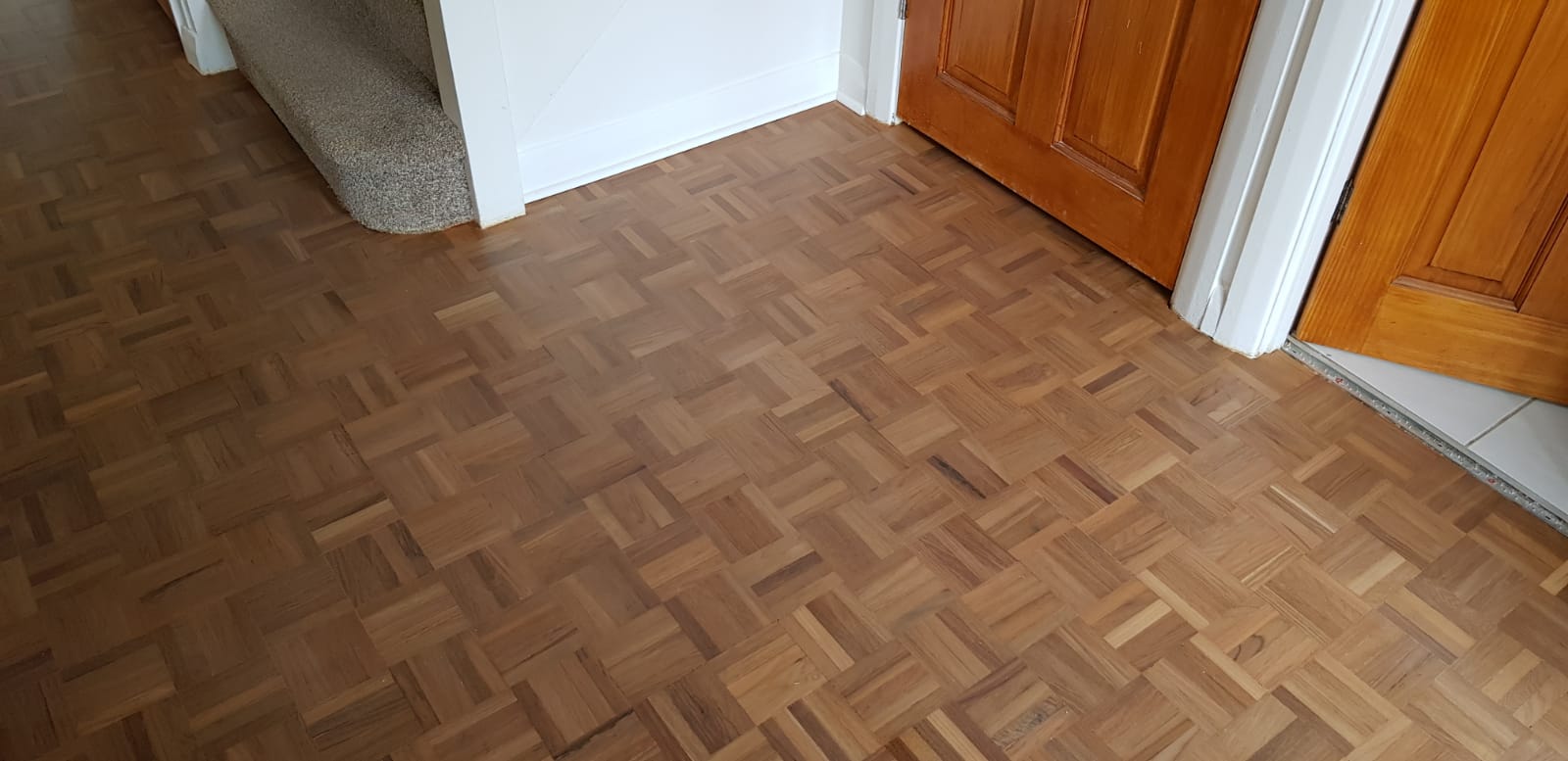 Mosaic Parquet Floor Restoration, Pewsey