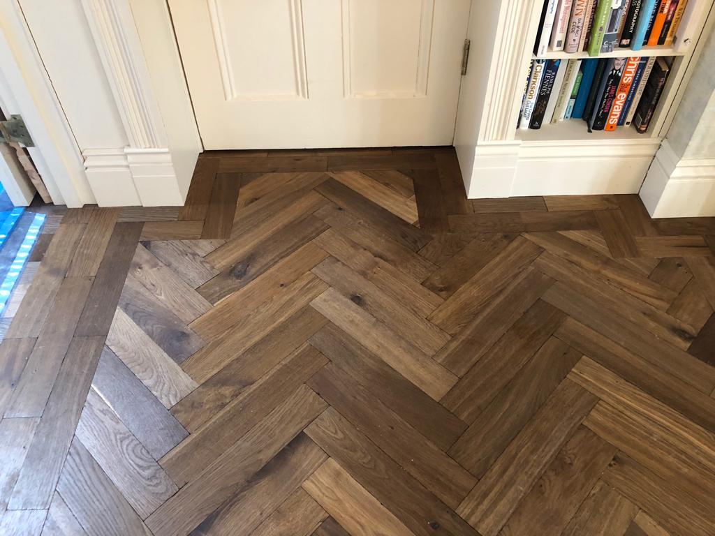 Versailles & Herringbone Parquet Wood Flooring Installed, Southampton