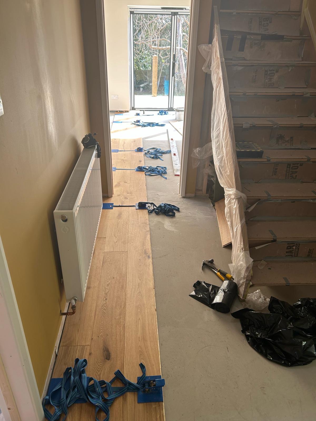 Rustic French Oak Plank Wood Flooring Supplied & Fitted, Salisbury