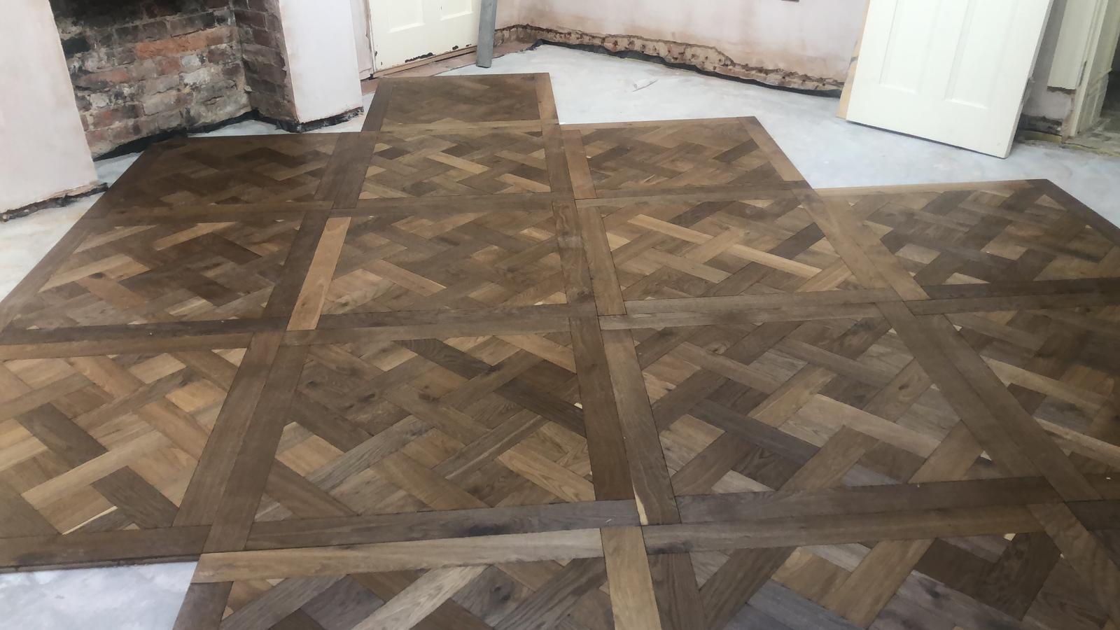 Versailles & Herringbone Parquet Wood Flooring Installed, Southampton